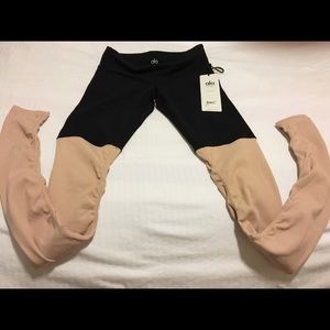 Alo goddess ribbed leggings